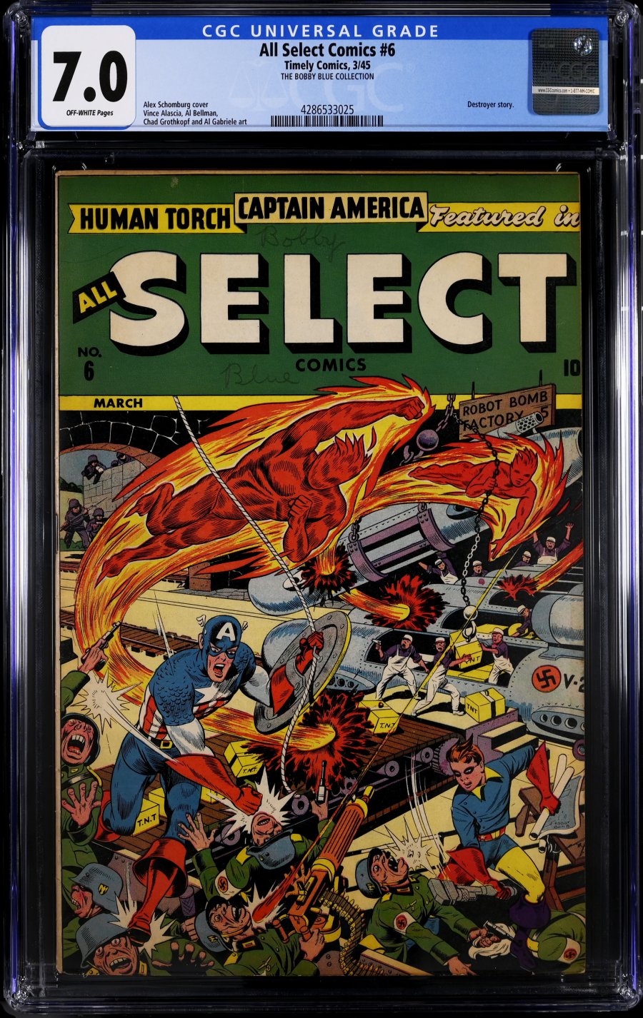 Comicconnect All Select Comics Cgc F Vf