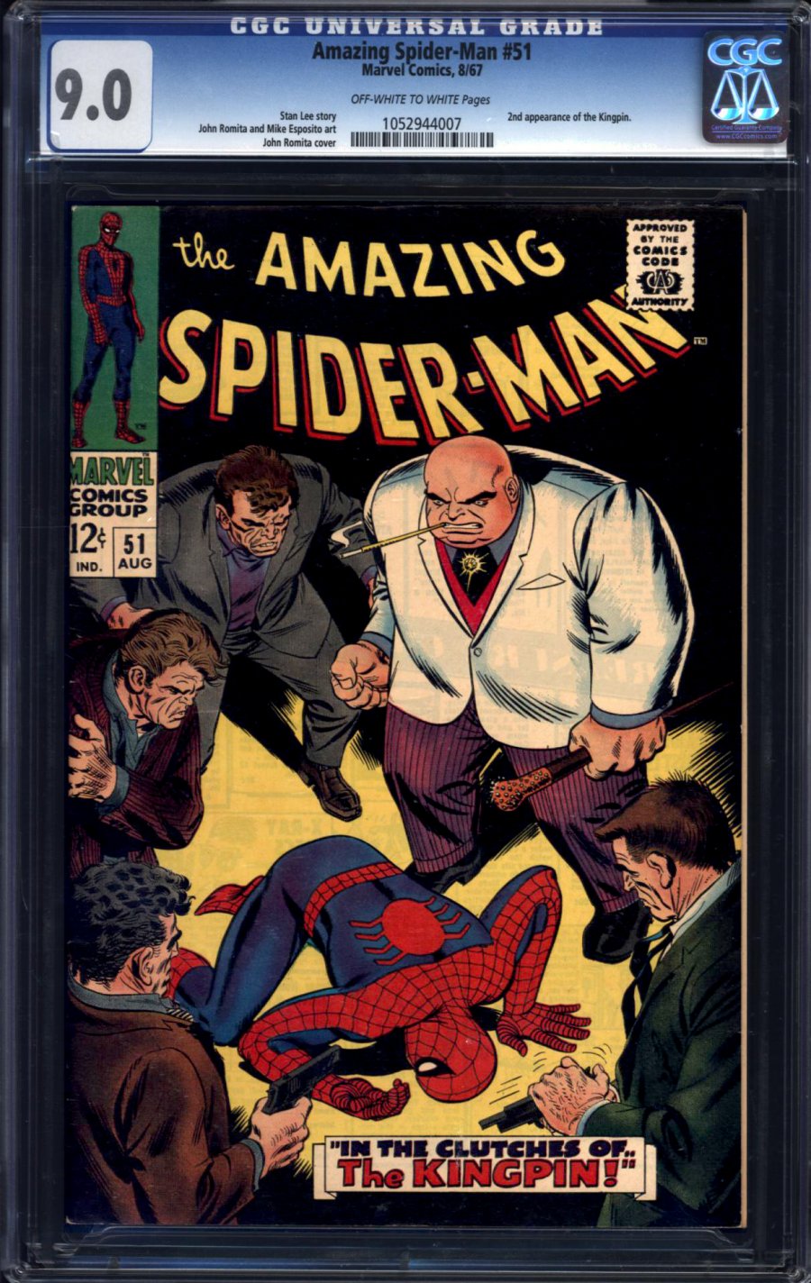 ComicConnect AMAZING SPIDER MAN 1963 98 2003 13 51 CGC VF NM 9 0