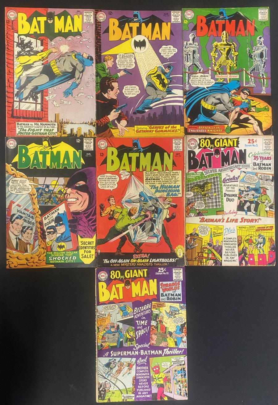 ComicConnect BATMAN 1940 2011 168 Comic Book Group Lot VG F 5 0