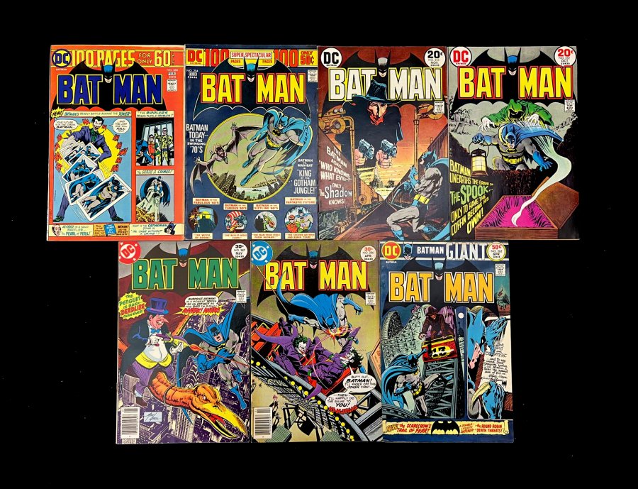 ComicConnect BATMAN GROUP LOT 219 Comic Book Group Lot VF 7 5