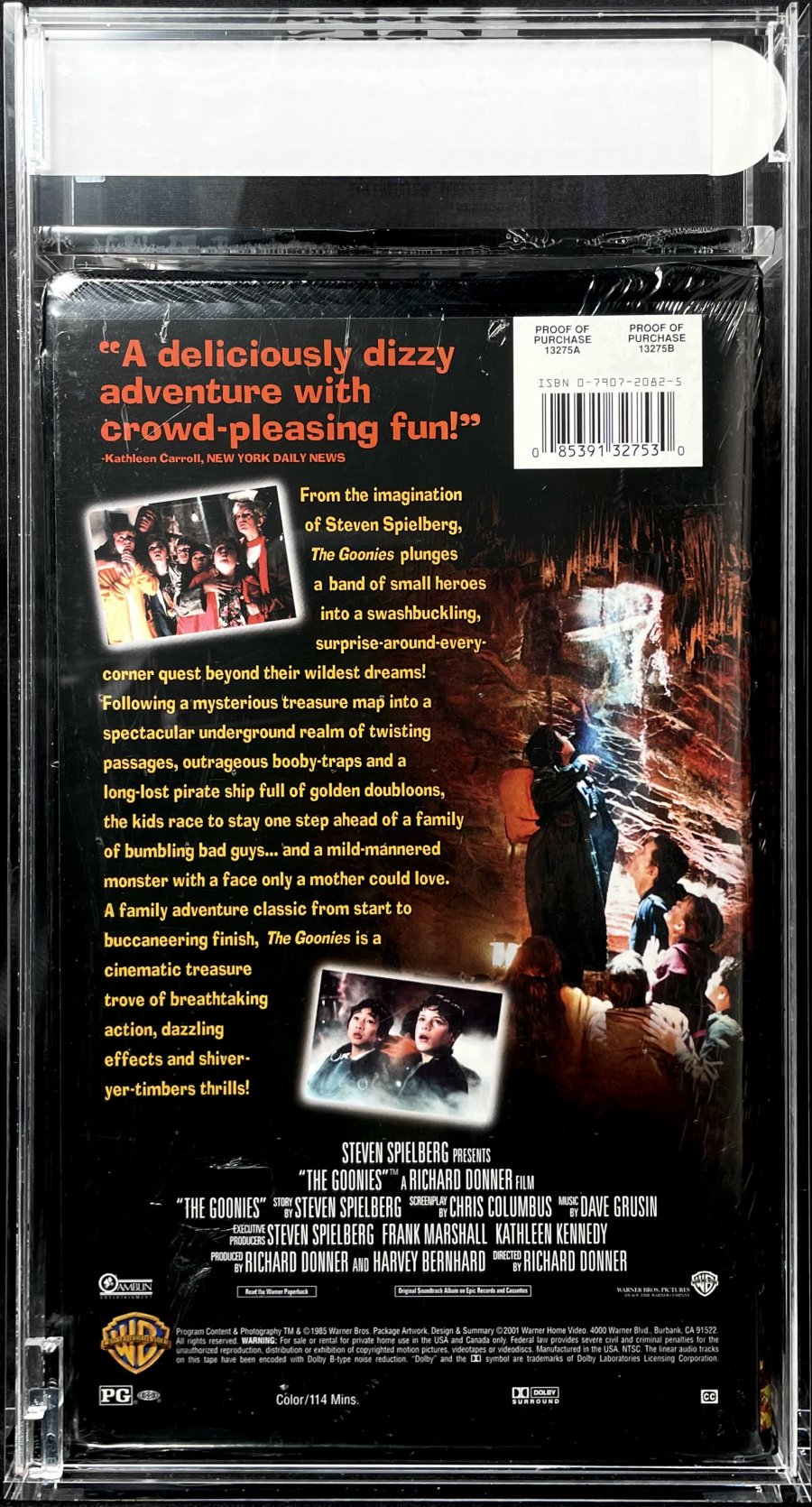 Comicconnect Goonies The Vhs Vhs Igs Vf Nm