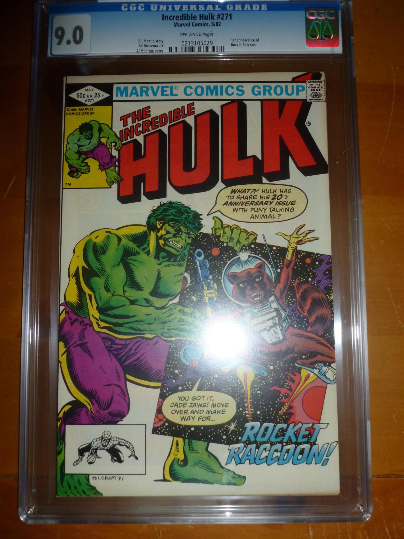 Comicconnect Incredible Hulk Cgc Vf Nm