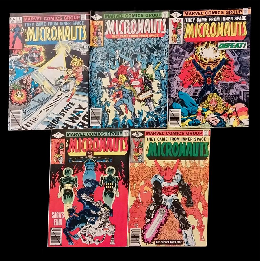 ComicConnect MICRONAUTS 1 Comic Book Group Lot VF 8 0