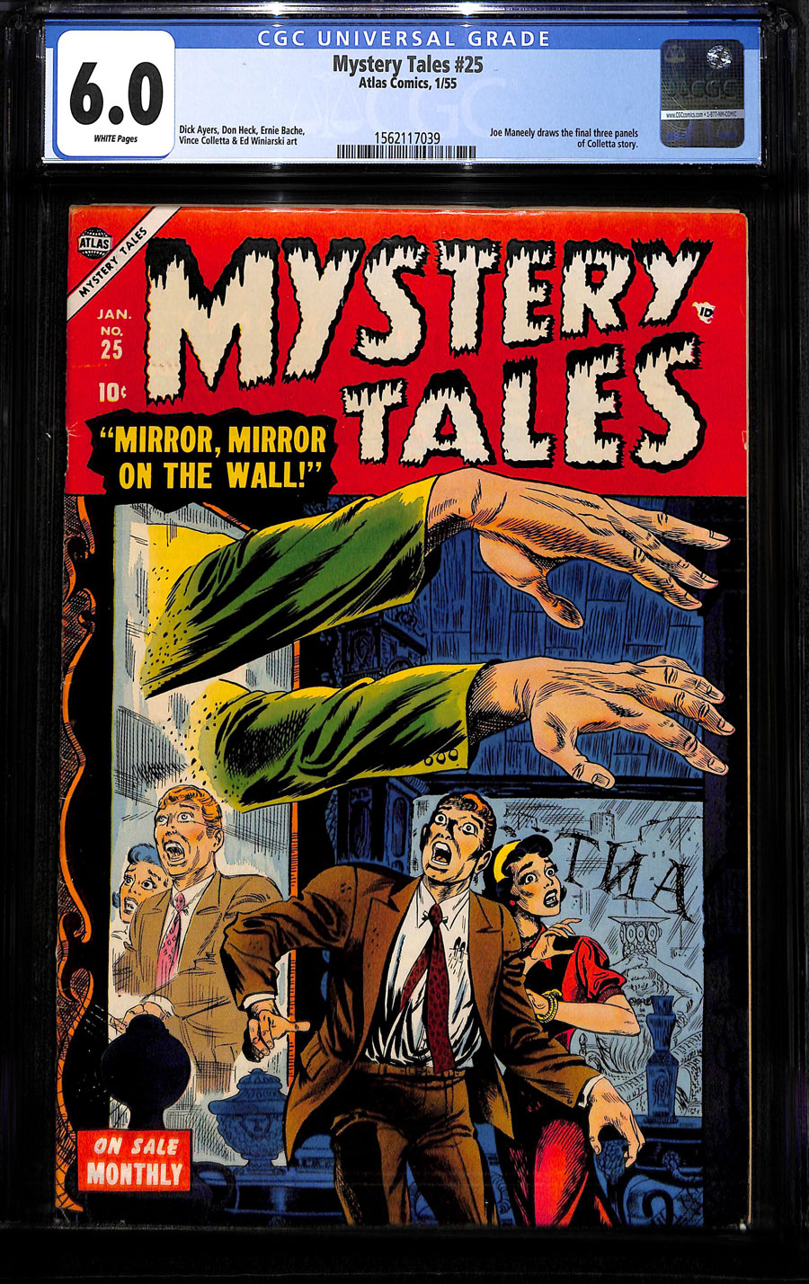 Comicconnect Mystery Tales Cgc Fn