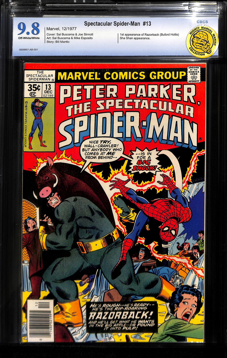 Comicconnect Spectacular Spider Man Cbcs Nm M