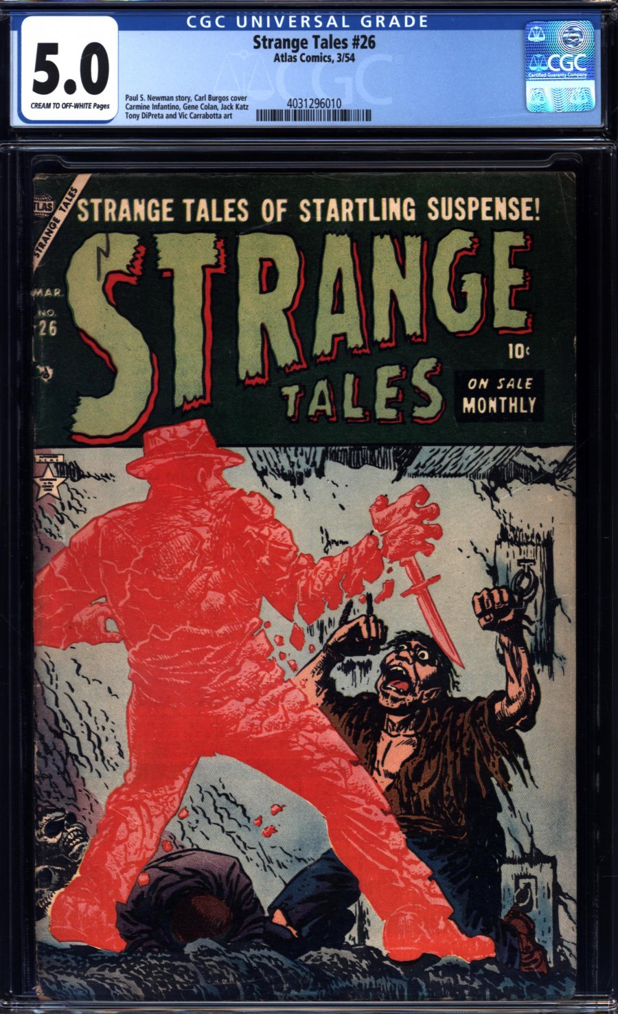 ComicConnect STRANGE TALES 1951 76 26 CGC VG F 5 0