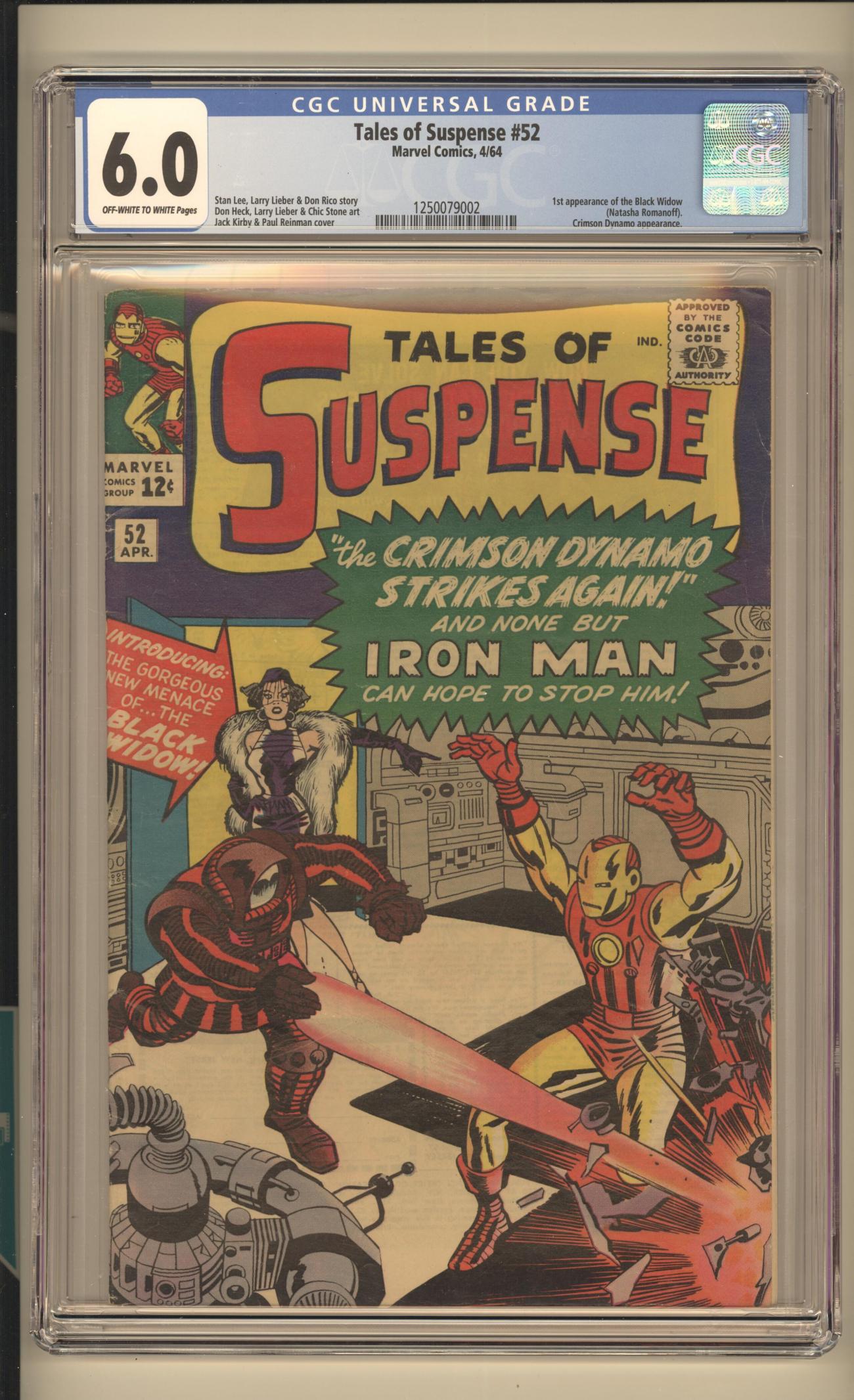 Comicconnect Tales Of Suspense Cgc Fn