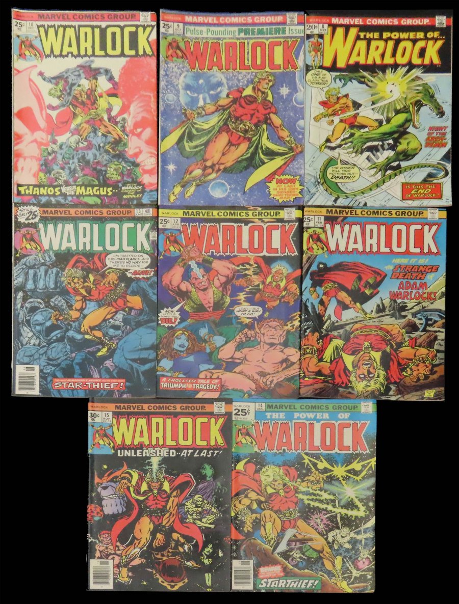 ComicConnect WARLOCK 1972 76 1 Comic Book Group Lot VF 7 5