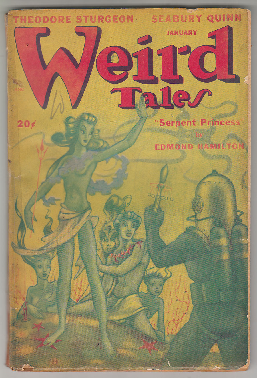 ComicConnect WEIRD TALES 1923 92 V40 2 Pulp VG F 5 0