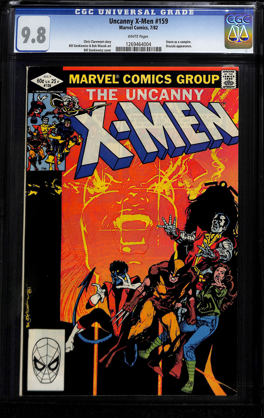 ComicConnect X MEN 1963 2011 159 CGC NM M 9 8