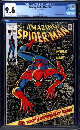 ComicConnect AMAZING SPIDER MAN 1963 98 2003 13 100 CGC NM 9 6