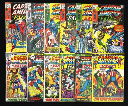 ComicConnect CAPTAIN AMERICA GROUP LOT 137 Comic Book Group Lot