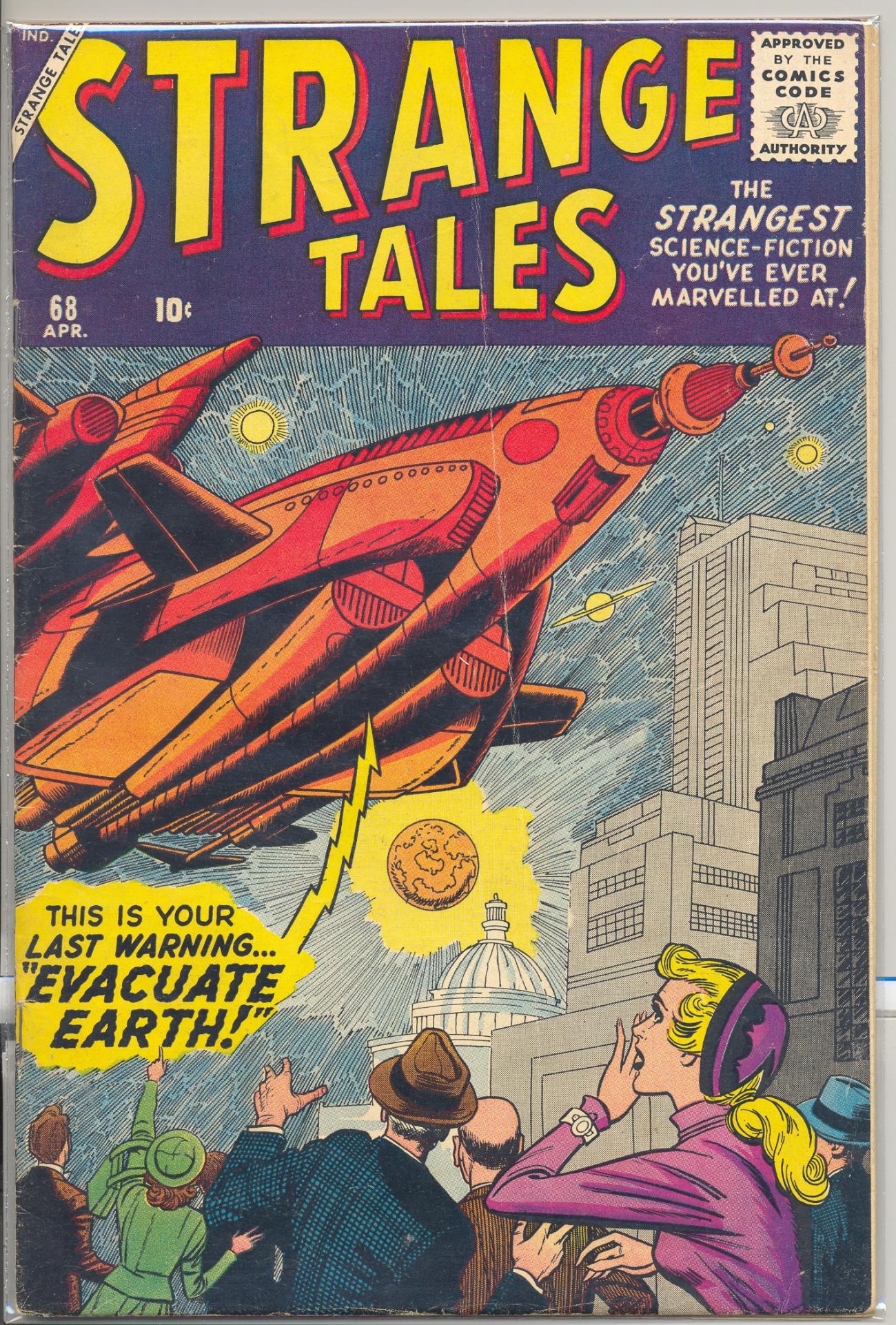 ComicConnect - STRANGE TALES (1951-76) #68 - VG/F: 5.0