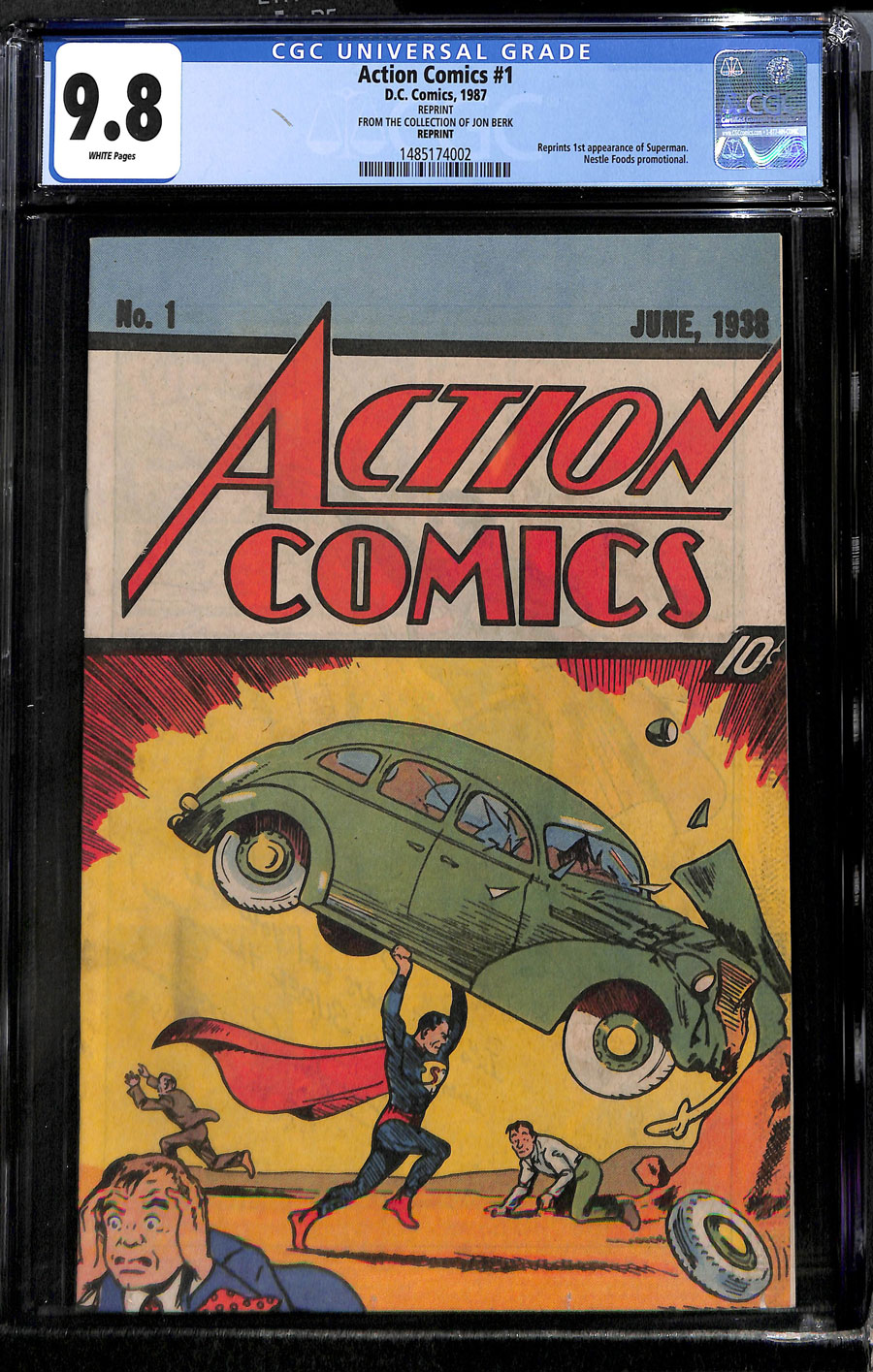 ComicConnect - ACTION COMICS (1938-2011) #1 - CGC NM/M: 9.8