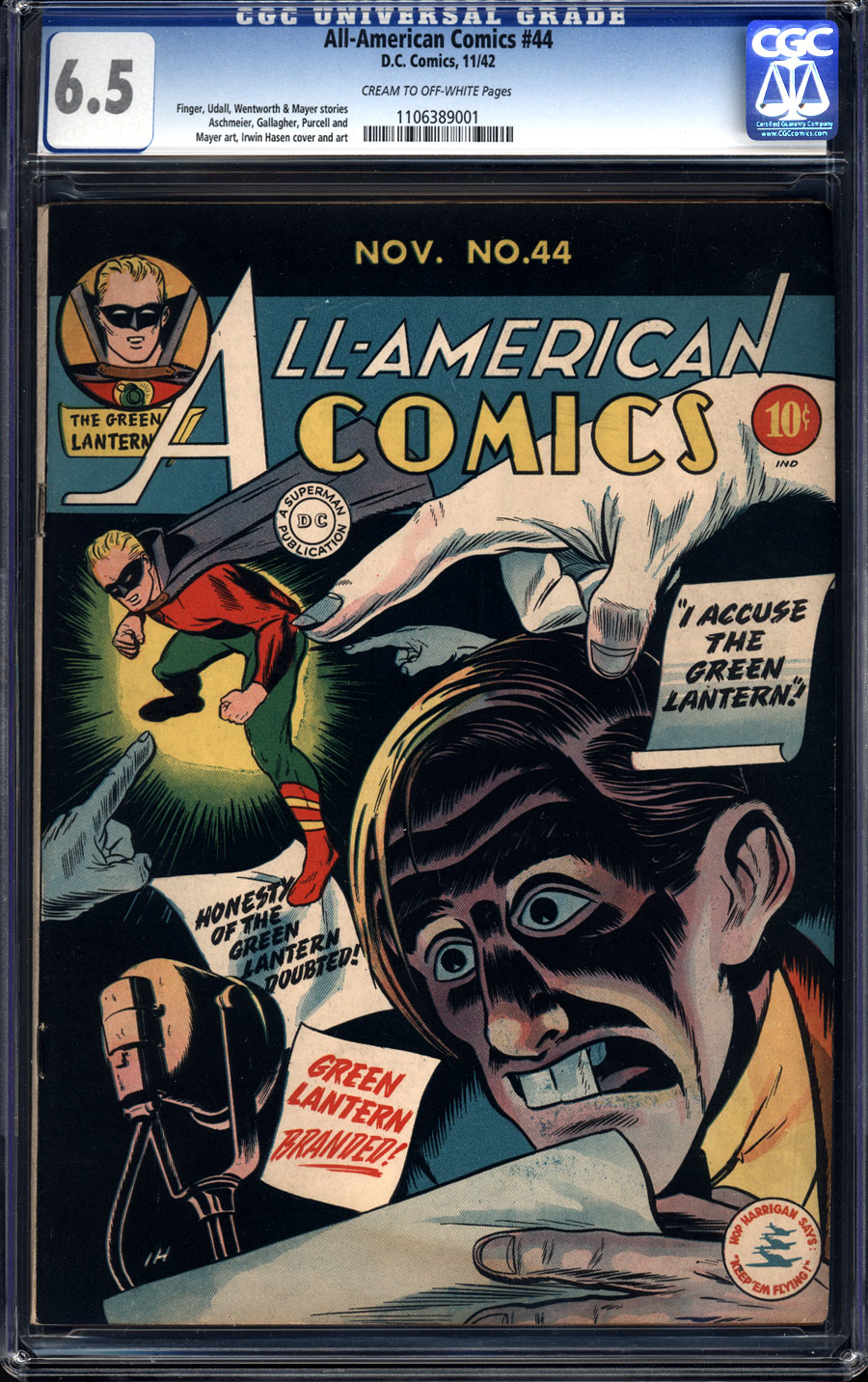 ComicConnect - ALL-AMERICAN COMICS #44 - CGC FN+: 6.5