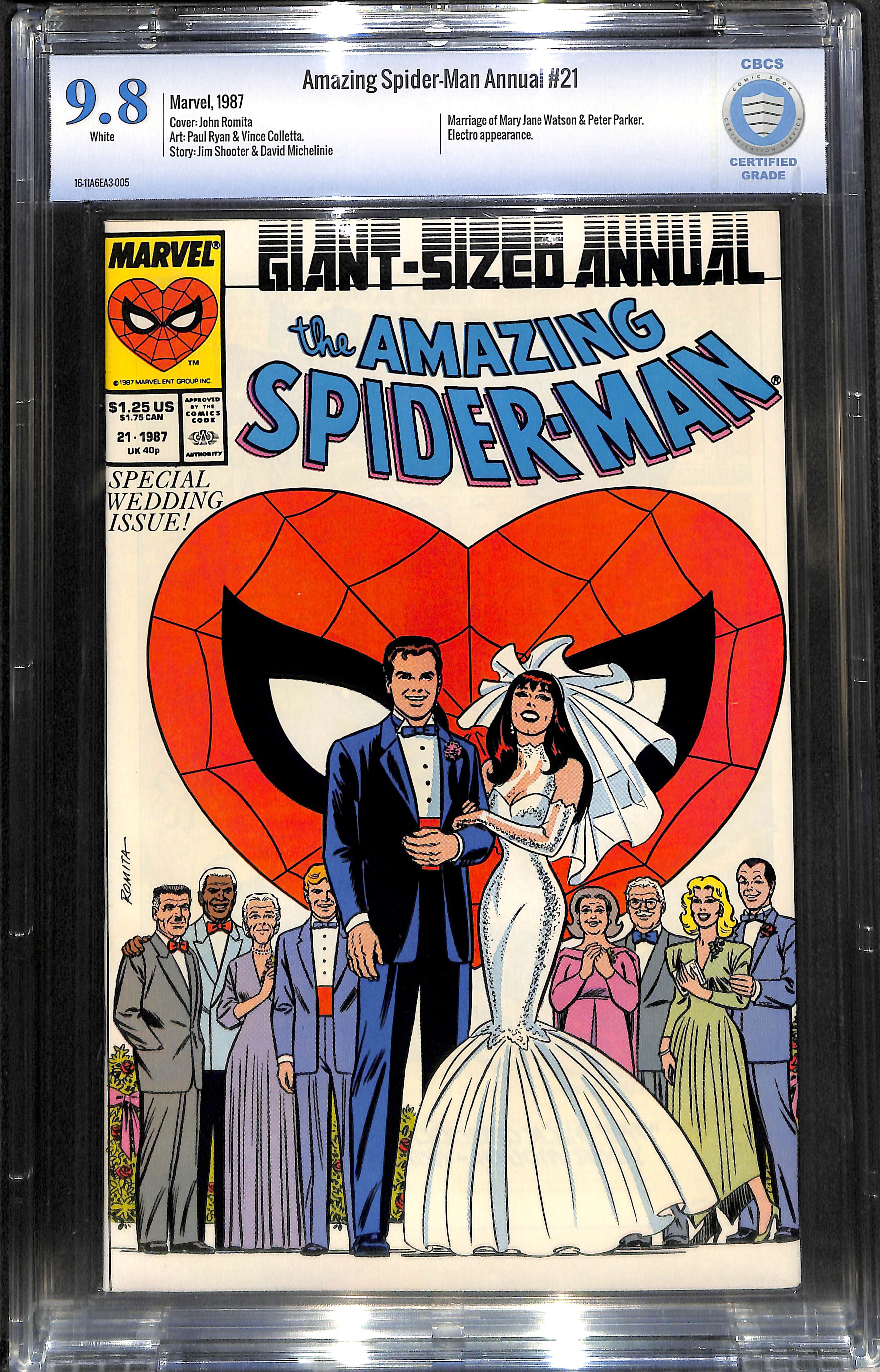 ComicConnect - AMAZING SPIDER-MAN ANNUAL #21 - CGC NM/M: 9.8