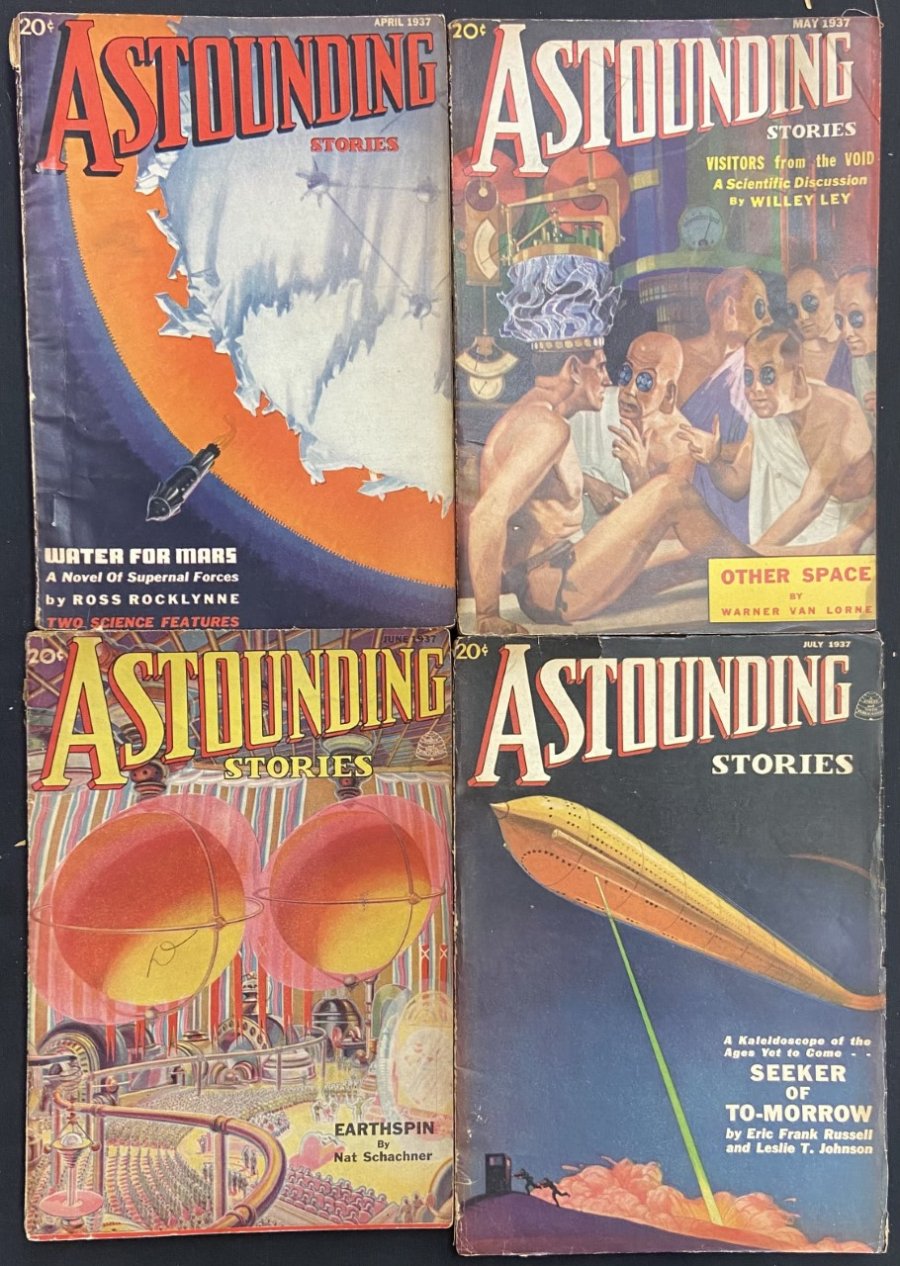 ComicConnect - ASTOUNDING STORIES Pulp - VG+: 4.5