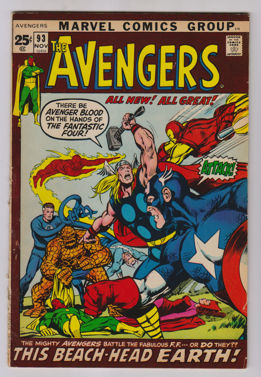 ComicConnect - AVENGERS, THE (1963-96; 2004) #93 - VG/F: 5.0