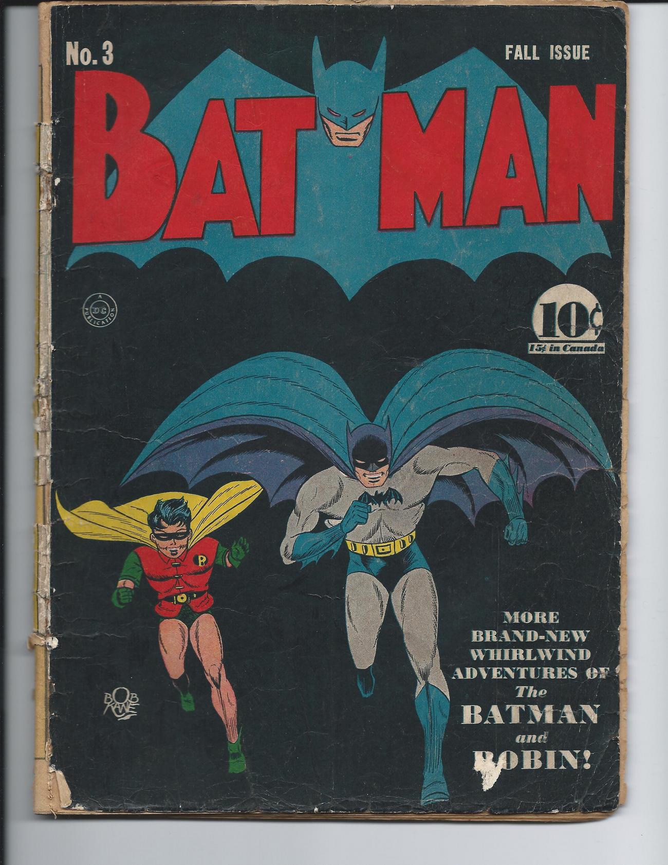 ComicConnect - BATMAN (1940-2011) #3 - G-: 1.8