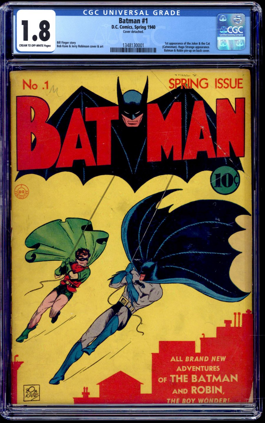 ComicConnect - BATMAN (1940-2011) #1 - CGC G-: 