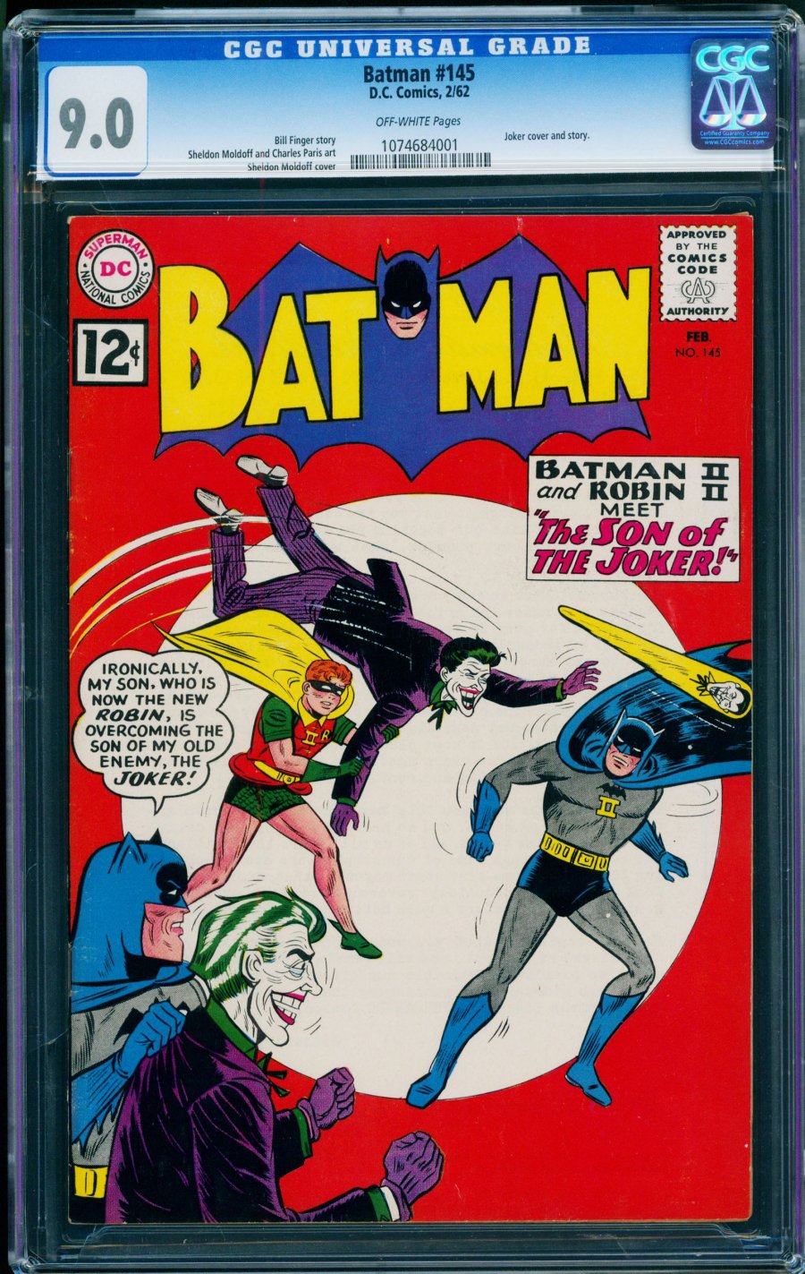 Comicconnect Batman 1940 2011 145 Cgc Vfnm 90