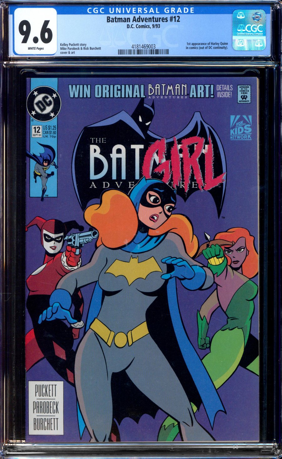 Batman Adventures cheapest #12 CGC 9.6