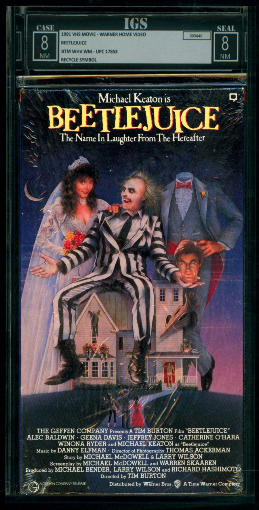 Comicconnect - Beetlejuice(vhs) Vhs - Igs Vf: 8.0