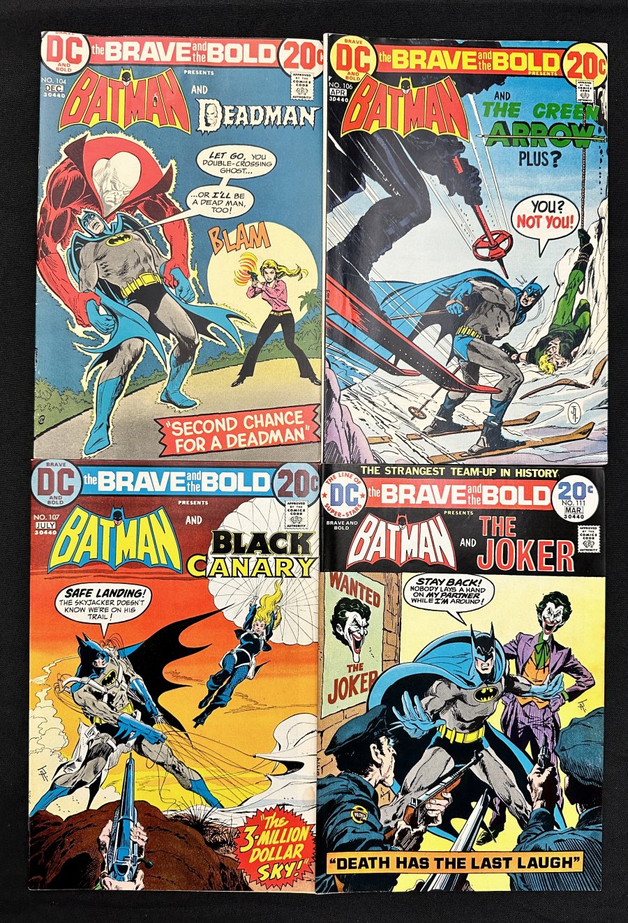 The Brave and the Bold #106 comic book 1972- Batman - Green Arrow: (1972)  Comic