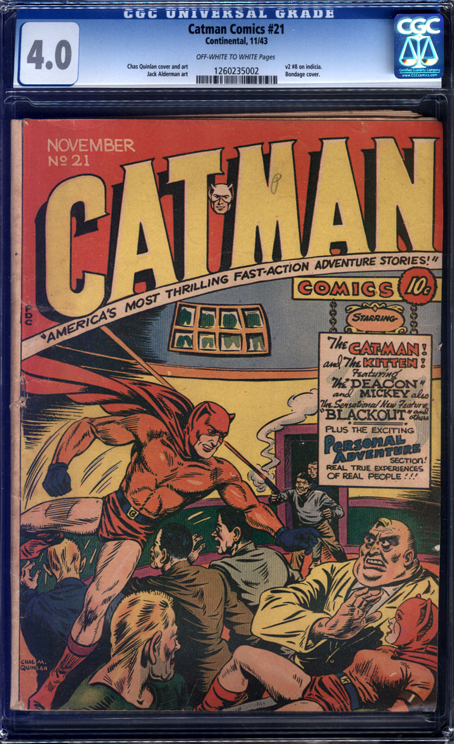 Cat-Man Comics 8 (Holyoke) - Comic Book Plus