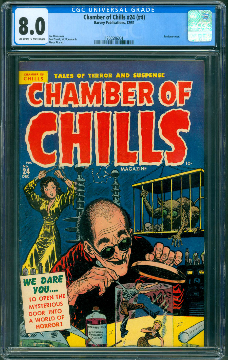 ComicConnect - CHAMBER OF CHILLS (1951-54) #24 - CGC VF: 8.0