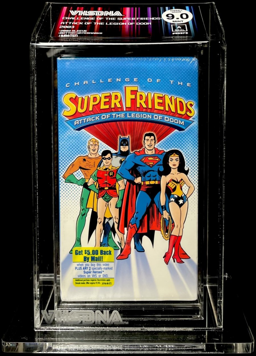 ComicConnect - CHALLENGE OF THE SUPER FRIENDS:ATTACK OF THE LEGIO VHS -  VHSDNA VF/NM: 9.0