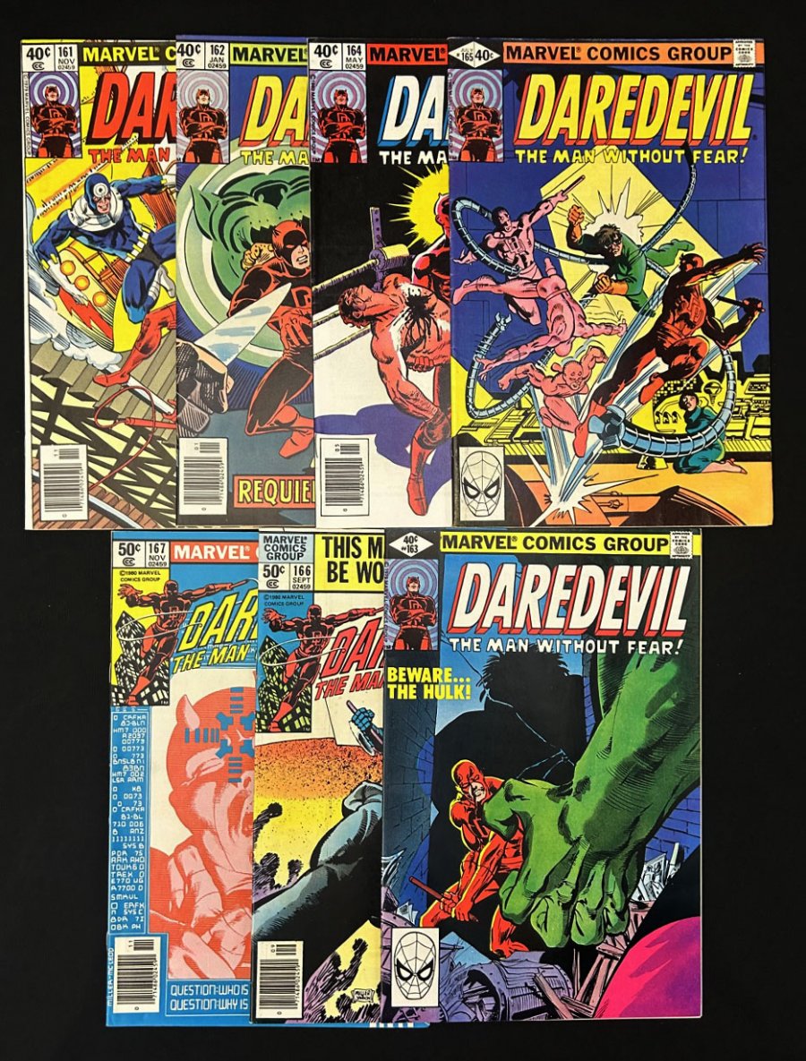 Daredevil comic retailer book lot