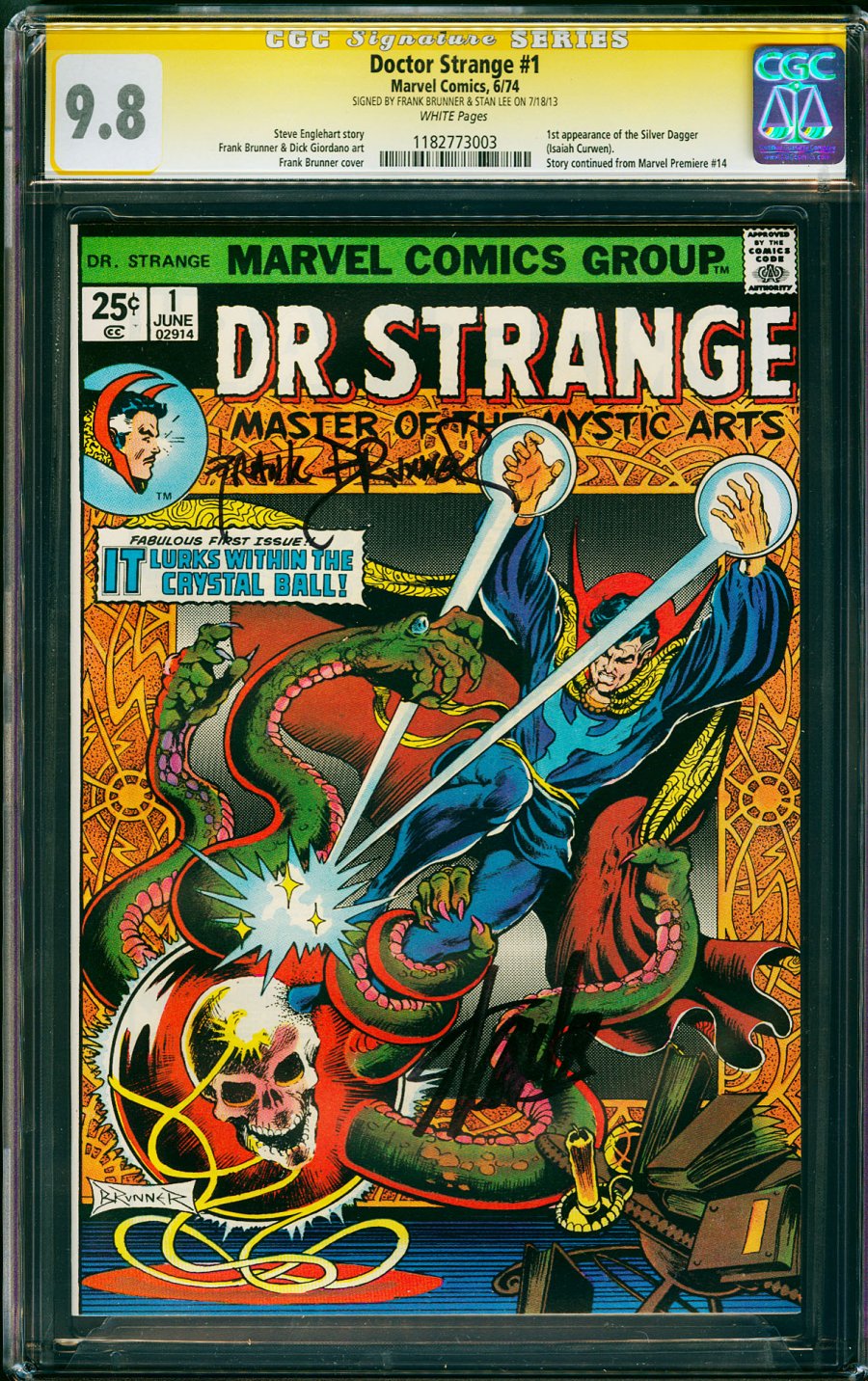 ComicConnect - DOCTOR STRANGE (1974-87) #1 - CGC NM/M: 9.8