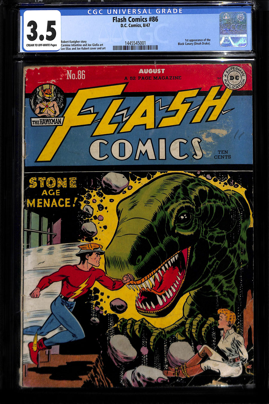 ComicConnect - FLASH COMICS 1940-49 #86 - CGC VG-: 3.5