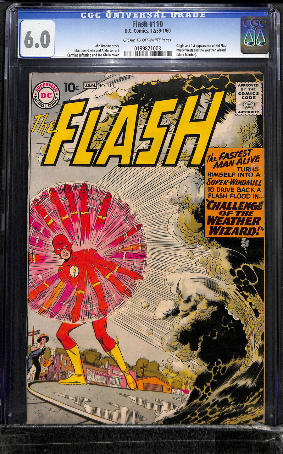 ComicConnect - FLASH, THE (1959-85) #110 - CGC FN: 6.0