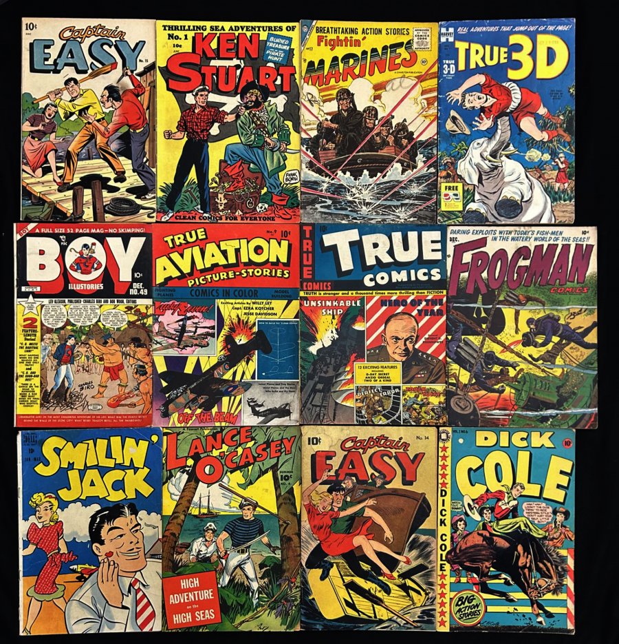 Comicconnect Golden Age Lot 49 Comic Book Group Lot Vg 40