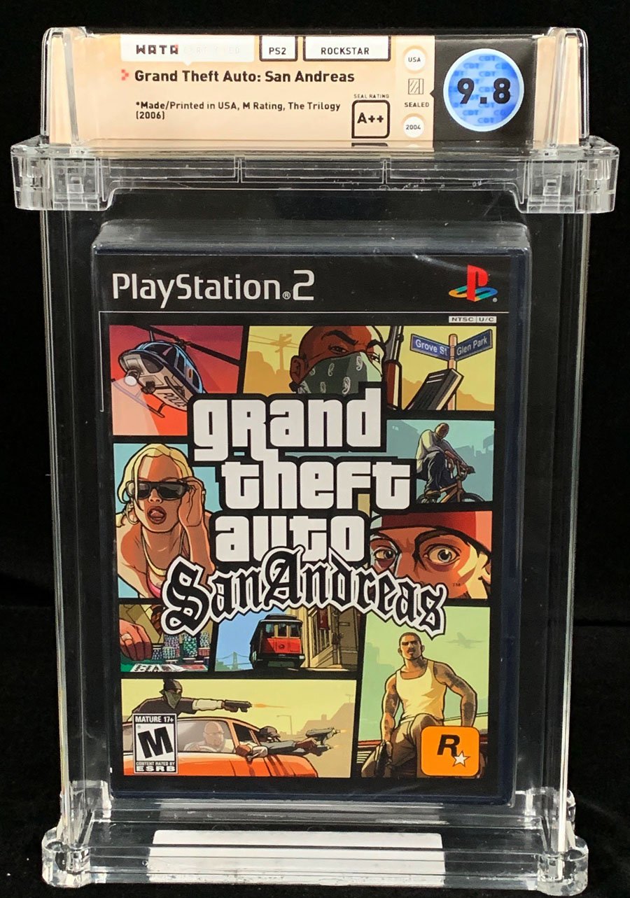 Grand Theft Auto San Andreas PlayStation 2 PS2 GTA 2006 Sealed New