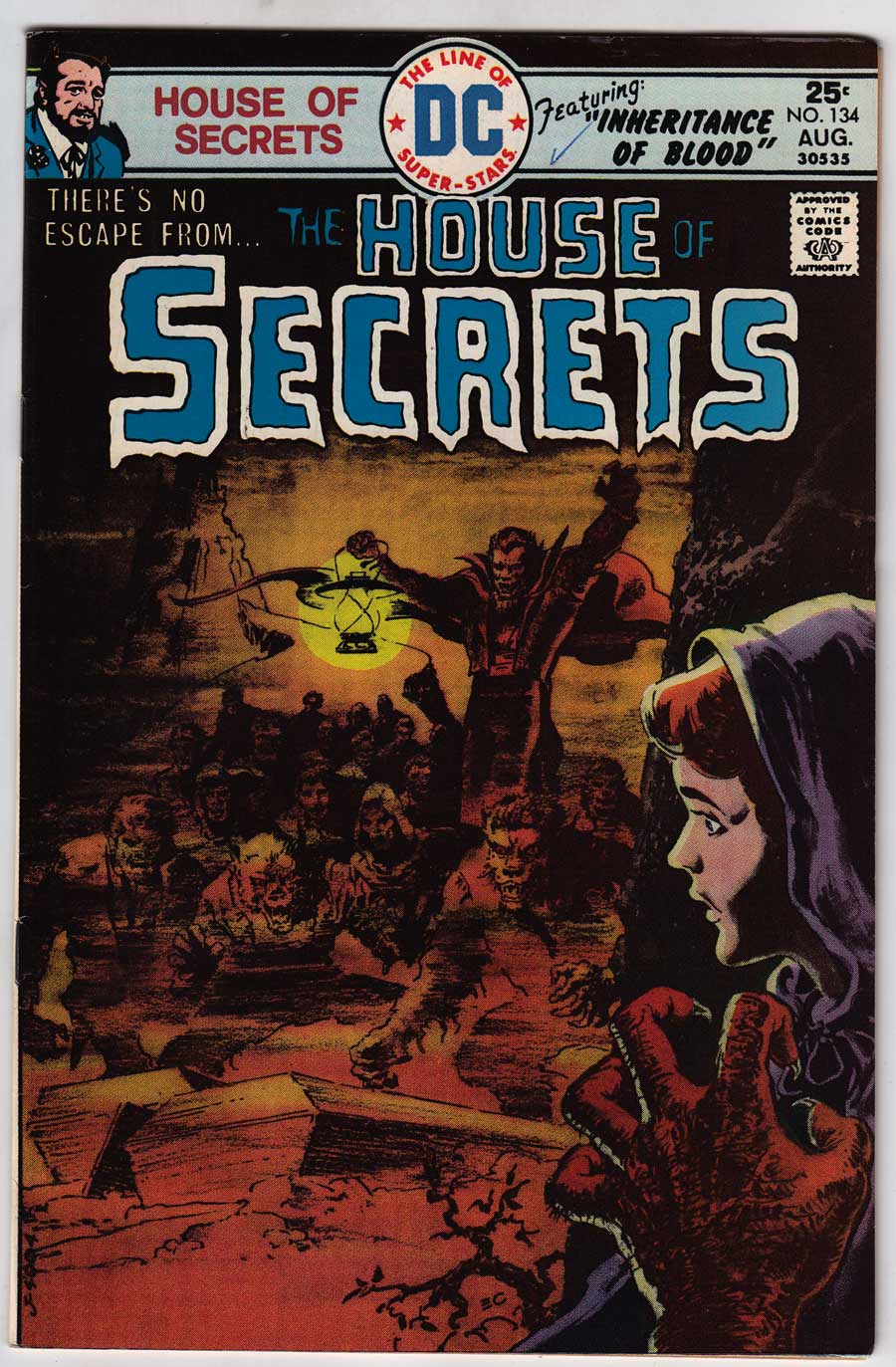 ComicConnect - HOUSE OF SECRETS #134 Cover - VF: 8.0