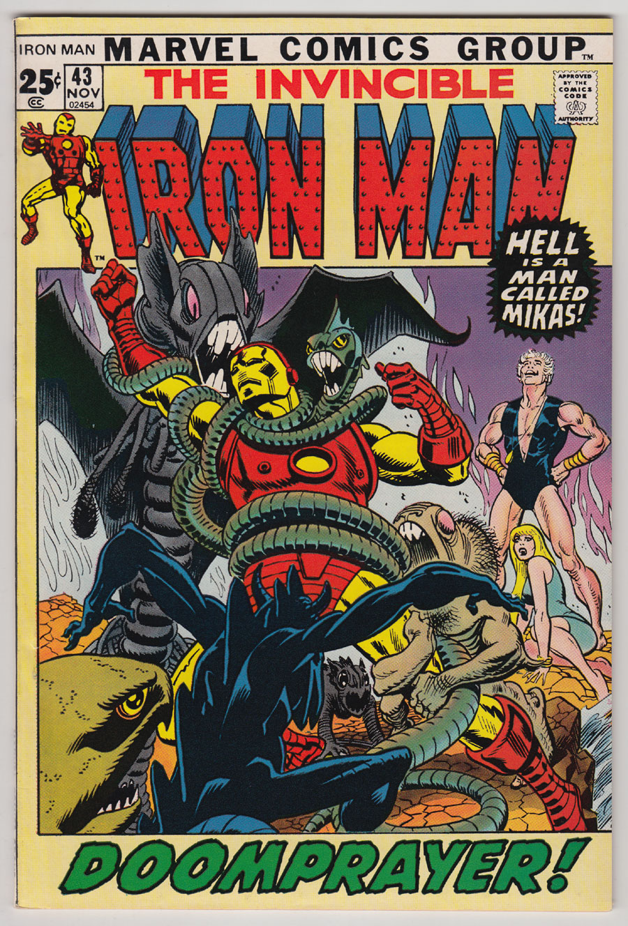 Comicconnect Iron Man 1968 96 43 Nm 92