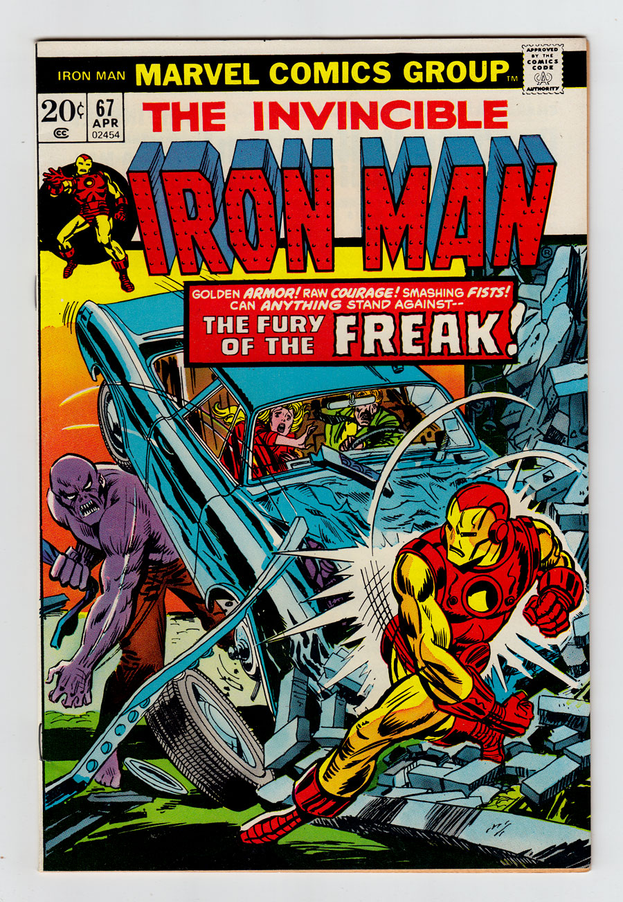 Comicconnect Iron Man 1968 96 67 Nm 92