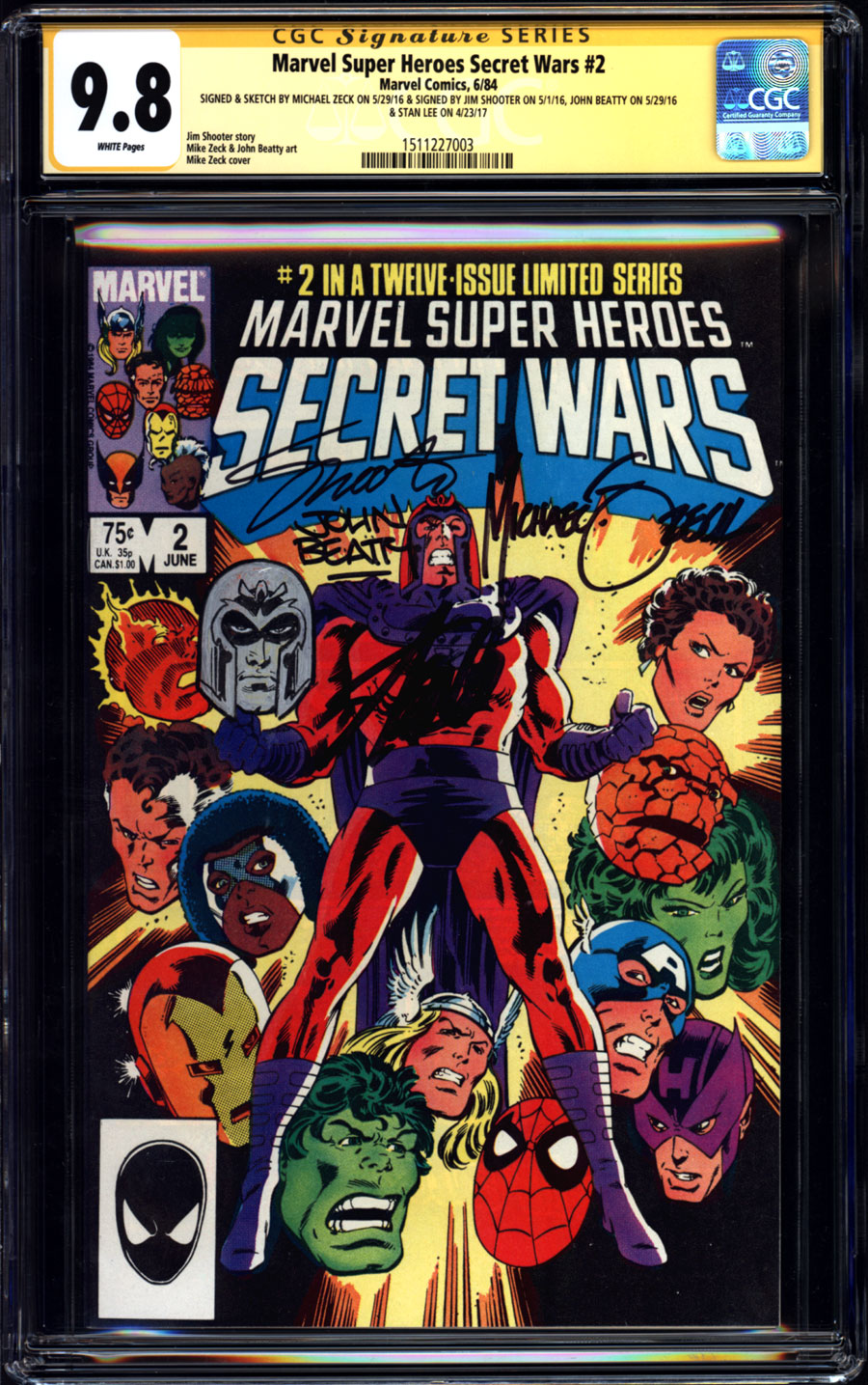 the avengers secret wars 2 comic book