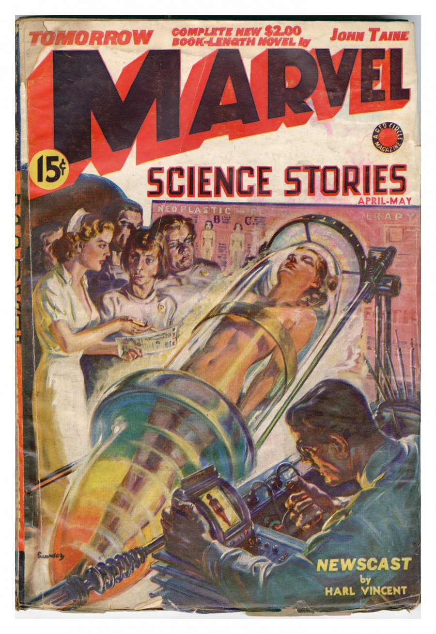 ComicConnect - MARVEL SCIENCE STORIES (1938-51) Pulp - G/VG: 3.0