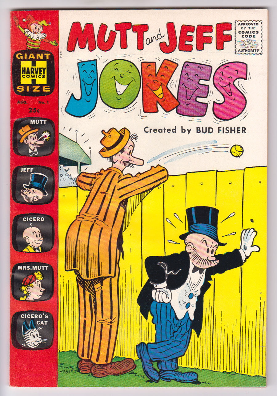 ComicConnect - MUTT AND JEFF JOKES #1 - NM-: 9.2