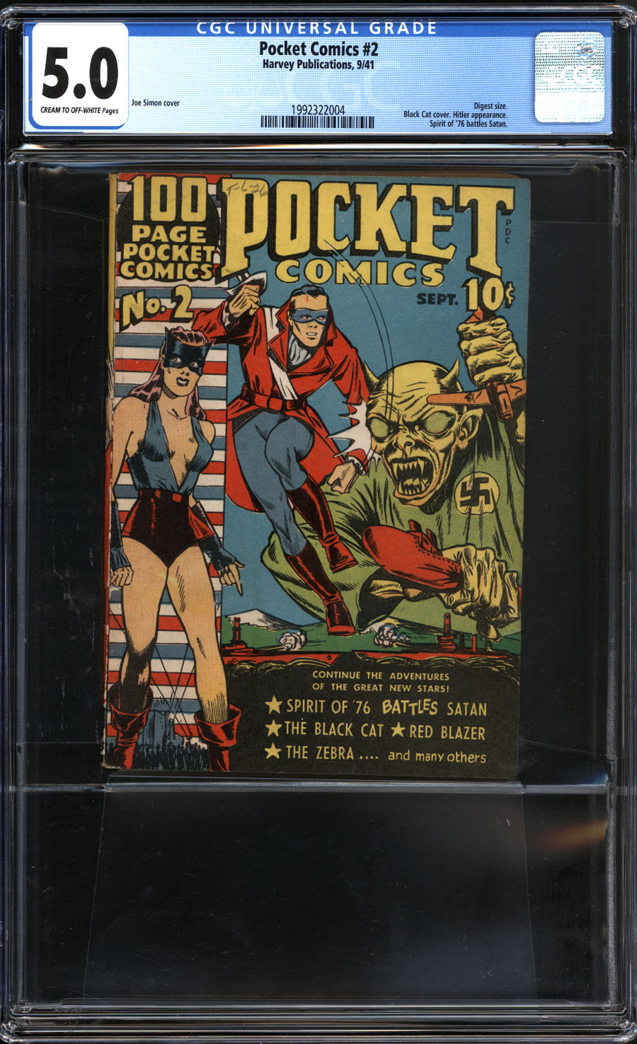 ComicConnect - POCKET COMICS #2 - CGC VG/F: 5.0