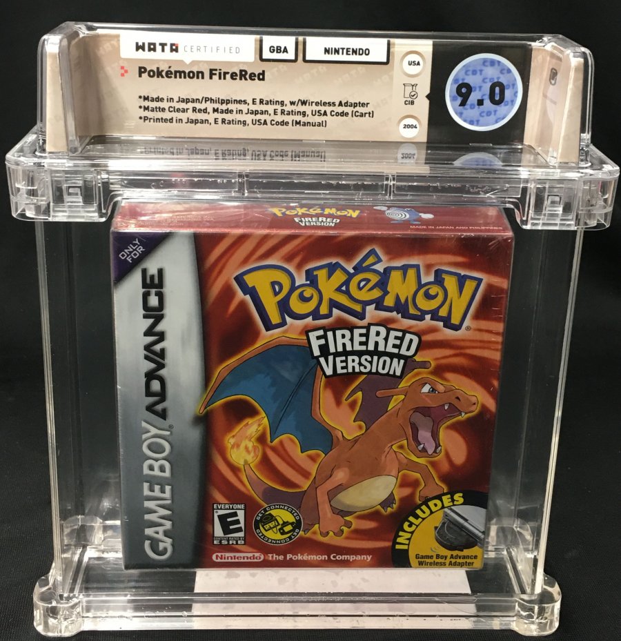 ComicConnect FIRE RED VERSION(GBA) Game - WATA VF/NM: 9.0