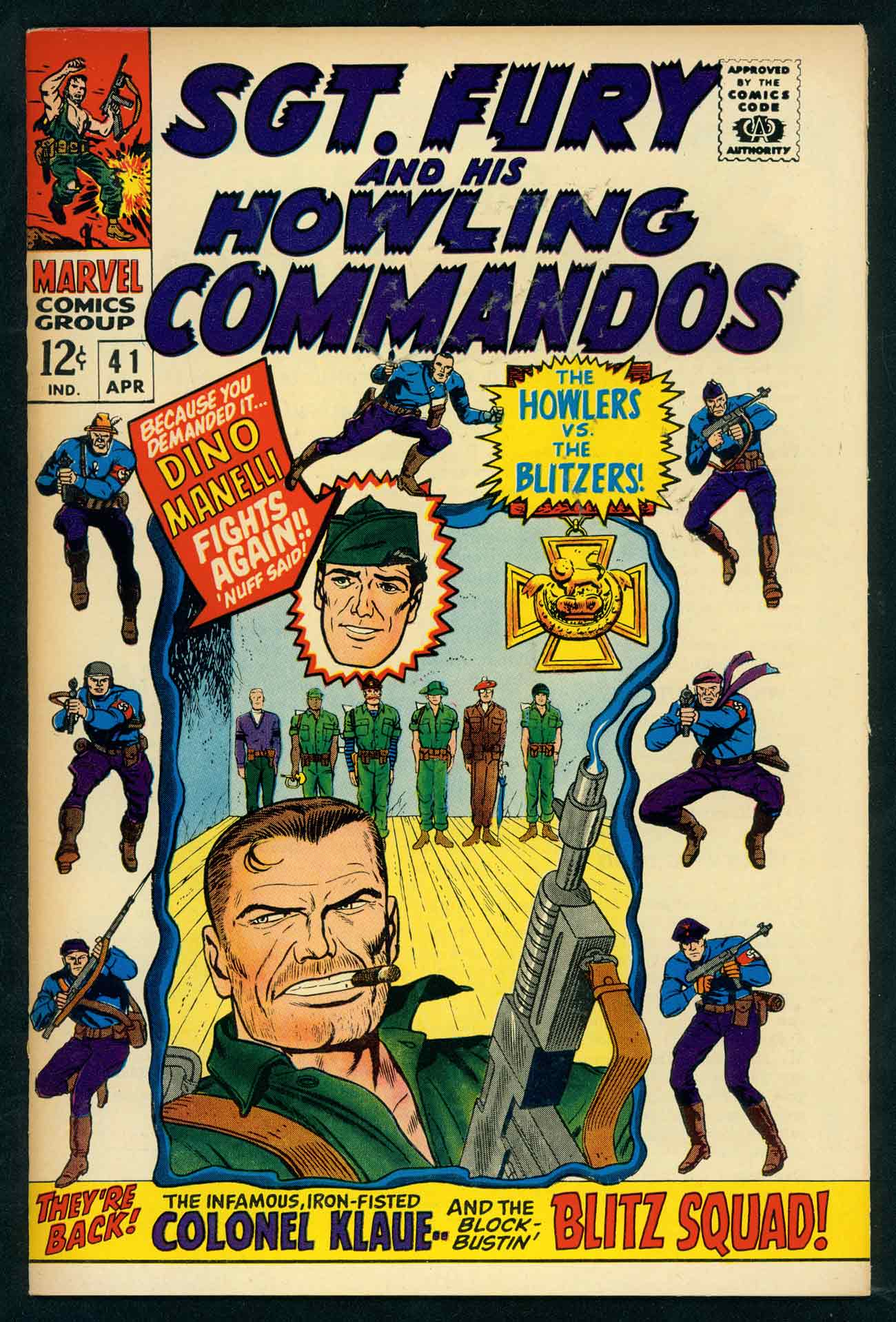 ComicConnect - SGT. FURY AND HIS HOWLING COMMANDOS (1963-81) #41 - VF: 8.0