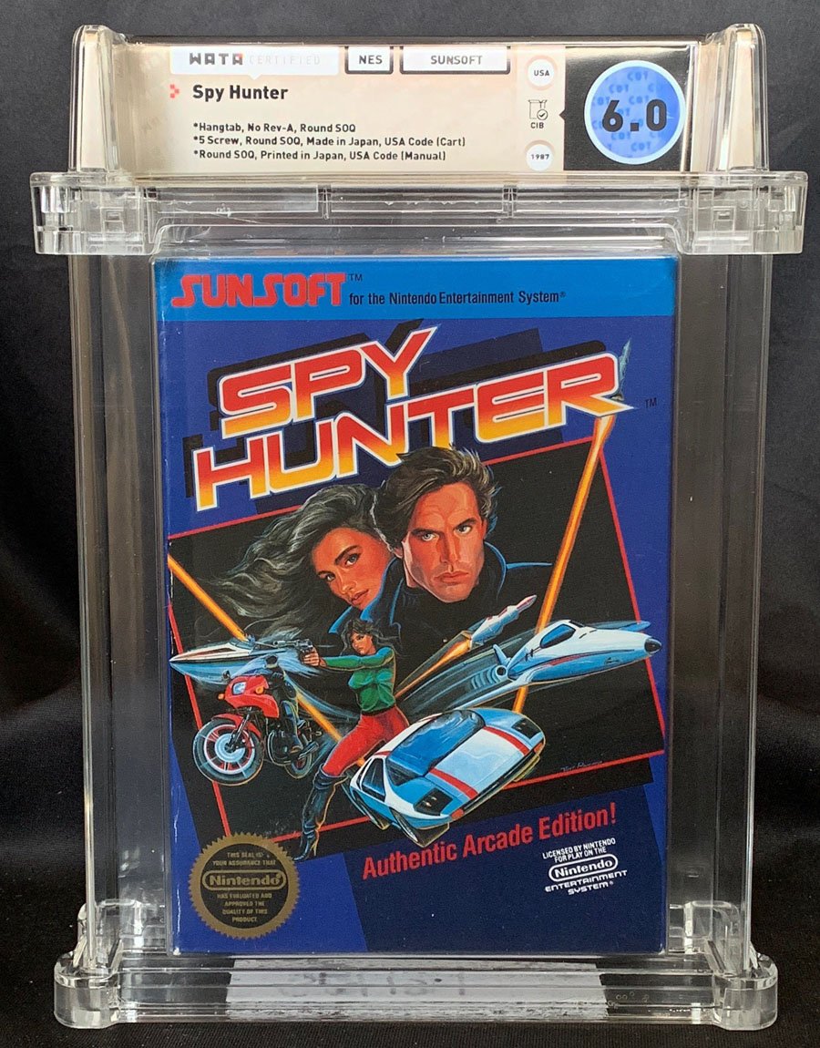 ComicConnect - SPY HUNTER (NES) Video Game - WATA FN: 6.0