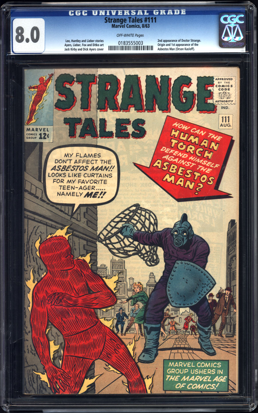 ComicConnect - STRANGE TALES (1951-76) #111 - CGC VF: 