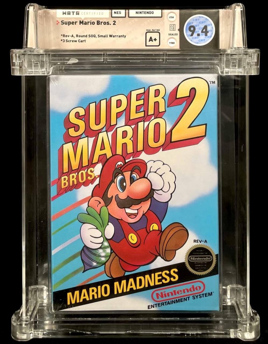 Comicconnect Super Mario Bros 2nes Video Game Wata Nm 94