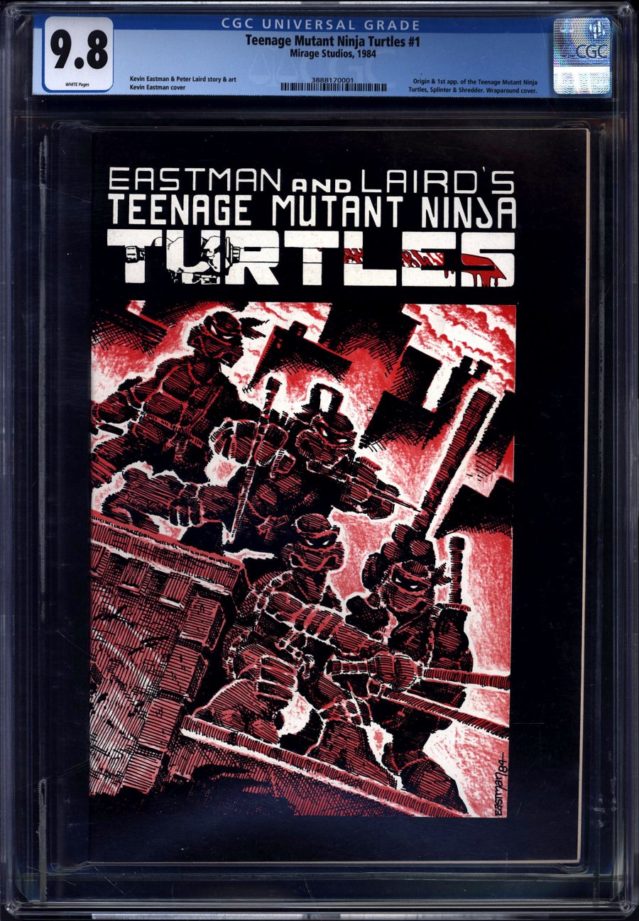 ComicConnect - TEENAGE MUTANT NINJA TURTLES (1984-93) #1 - CGC NM 